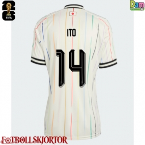 Japan Junya Ito #14 Bortatröja Dam VM 2026 Kortärmad